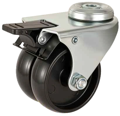 Heavy-Duty Twin-Wheel Casters